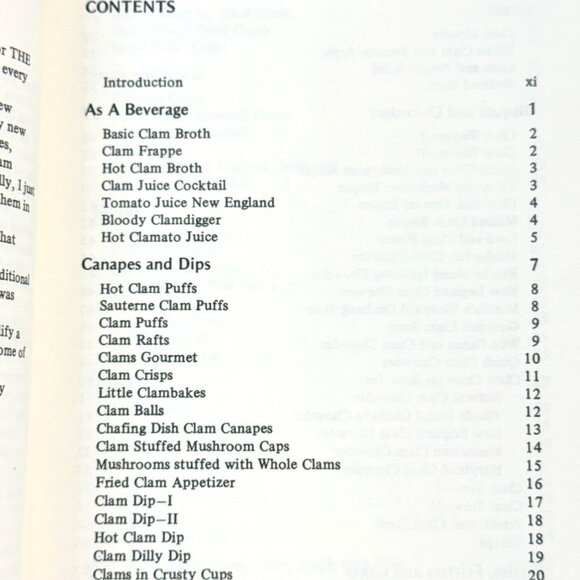 Vintage Gorton's The Clam Lovers Cookbook By William Flagg - 3rd Ed. Softcover - Picture 5 of 6